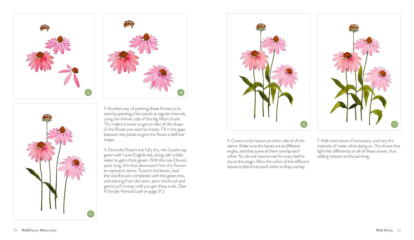 Wildflower Watercolor: the Beginner’S Guide to Painting Beautiful Florals