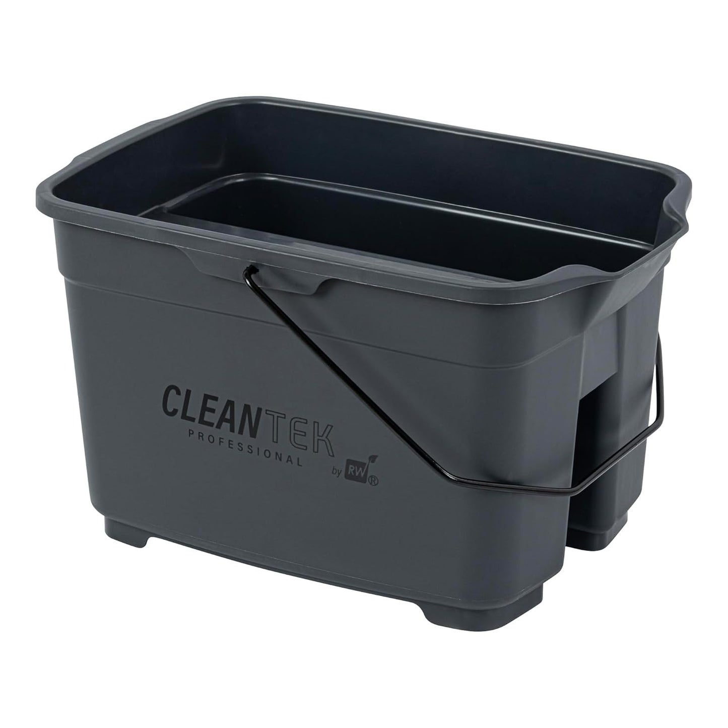 -Clean Tek Professional 19 Quart Cleaning Bucket, 1 Bucket with Comfortable Hand