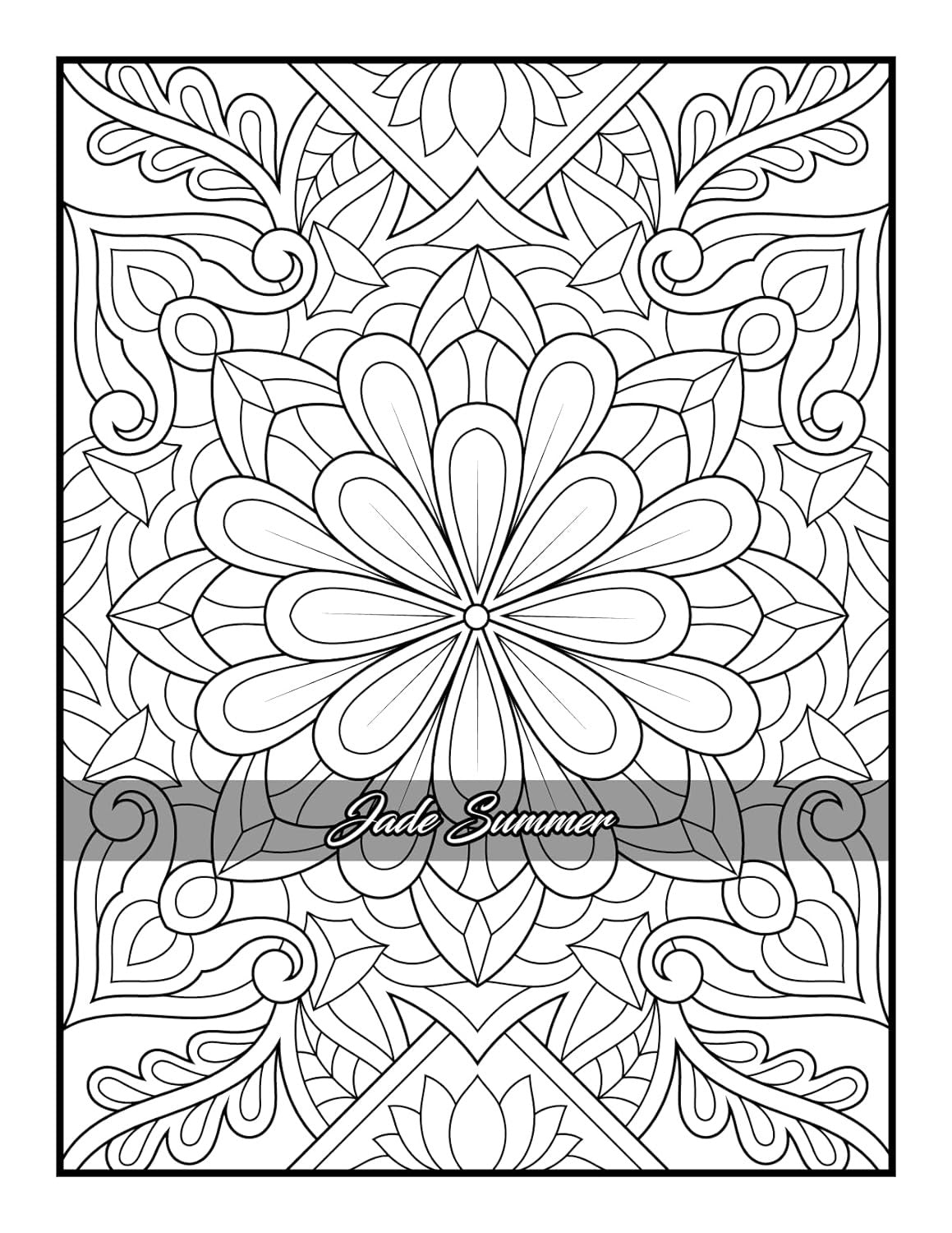 100 Amazing Patterns: an Adult Coloring Book with Fun, Easy, and Relaxing Colori