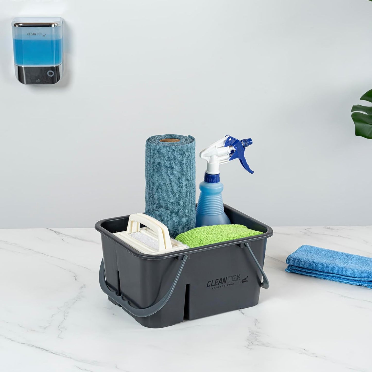 -Clean Tek Professional Cleaning Caddy, 1 Cleaning Supply Caddy with Handle - 4