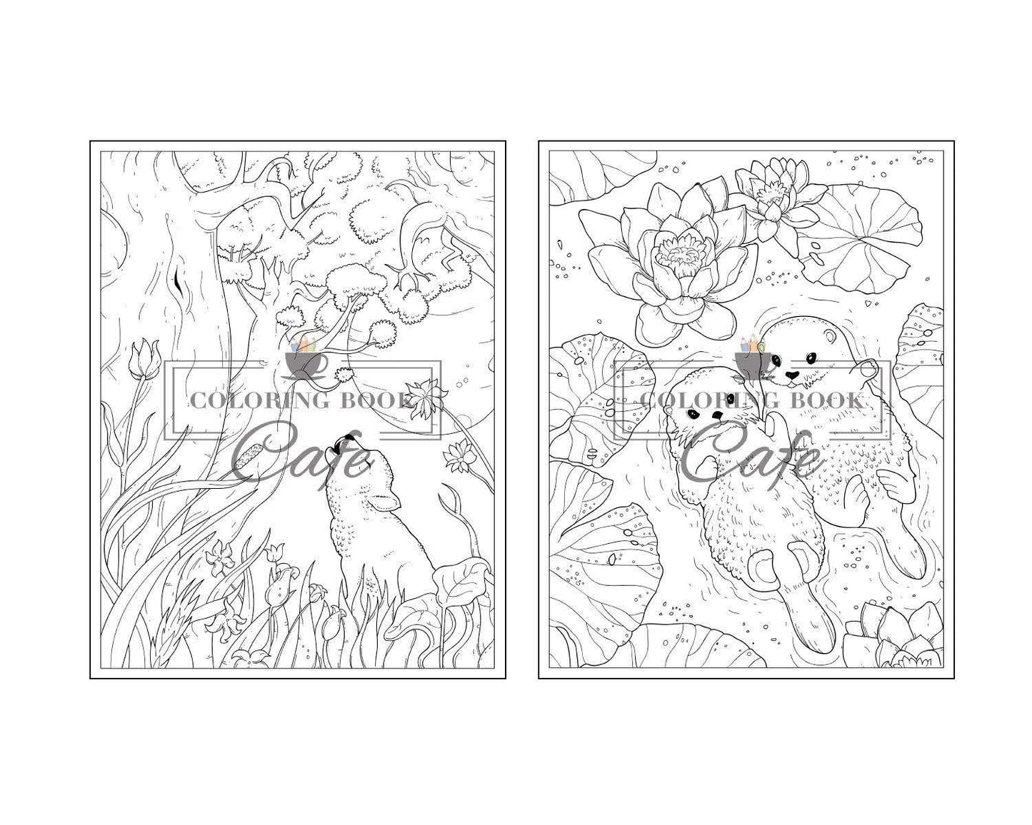 100 Baby Animals: a Coloring Book Featuring 100 Incredibly Cute and Lovable Baby