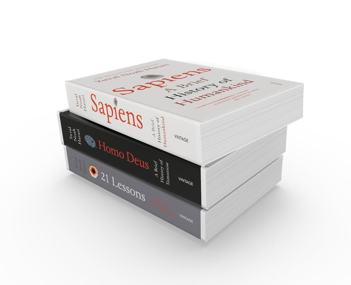 Yuval Noah Harari Box Set (Sapiens, Homo Deus, 21 Lessons for 21St Century) (Lea