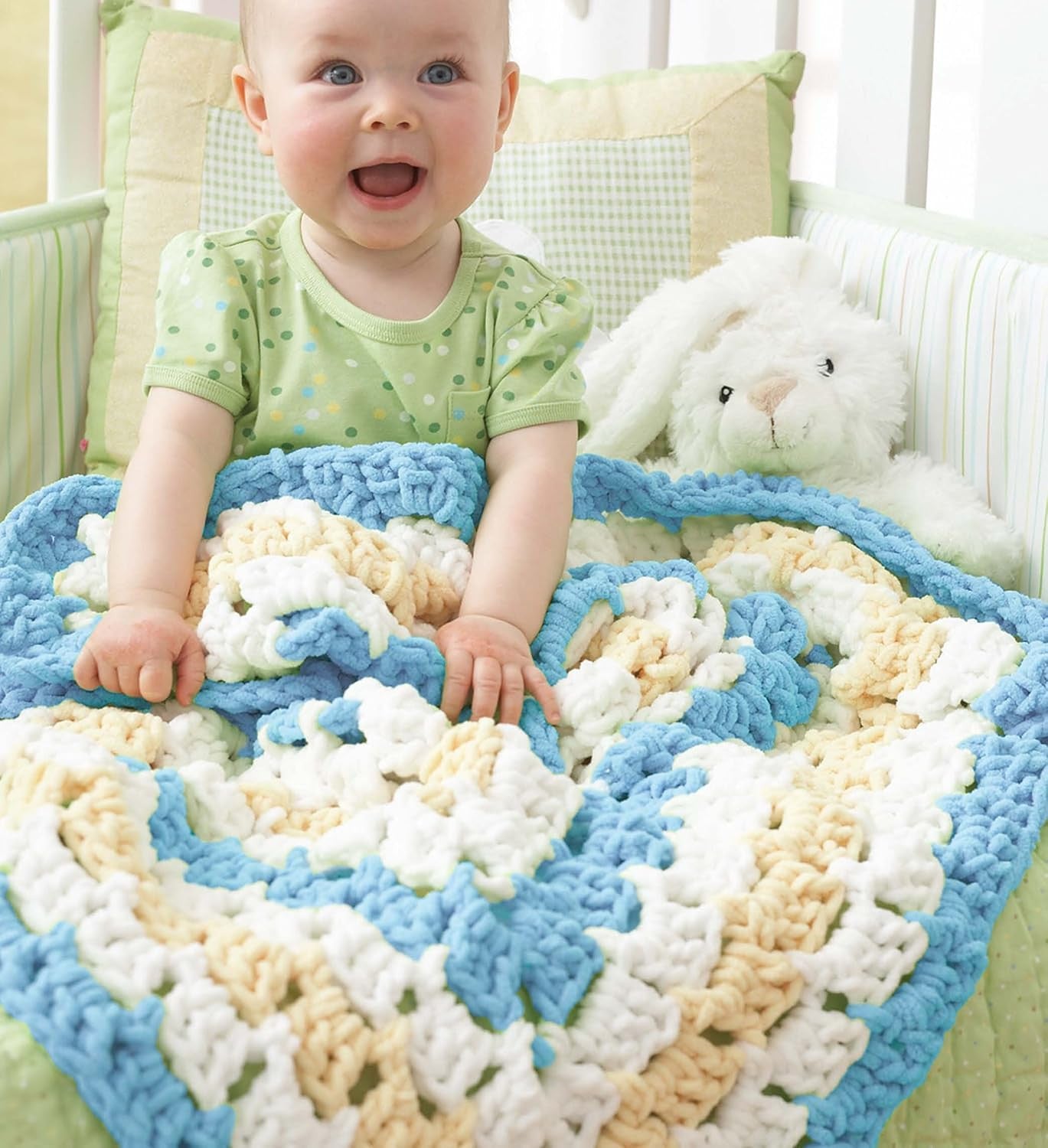 30 Baby Blankets to Crochet-30 Adorable Designs with Endless Techniques Includin