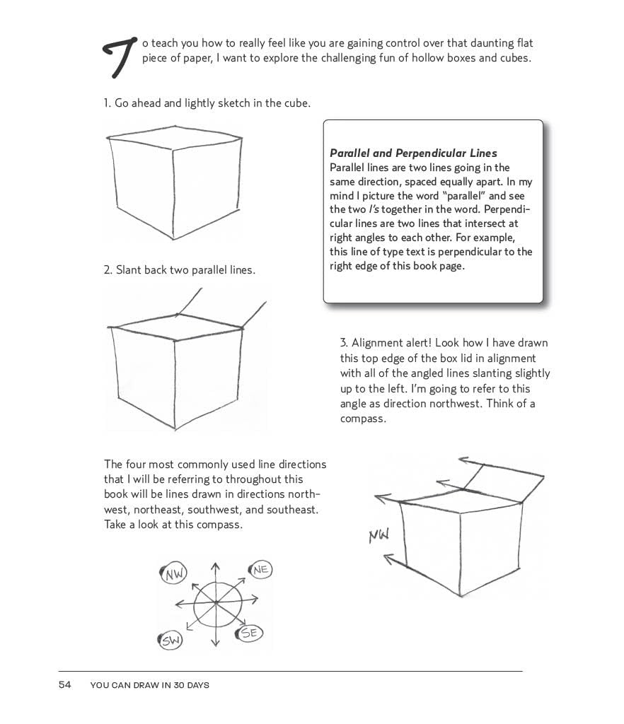 You Can Draw in 30 Days: the Fun, Easy Way to Learn to Draw in One Month or Less
