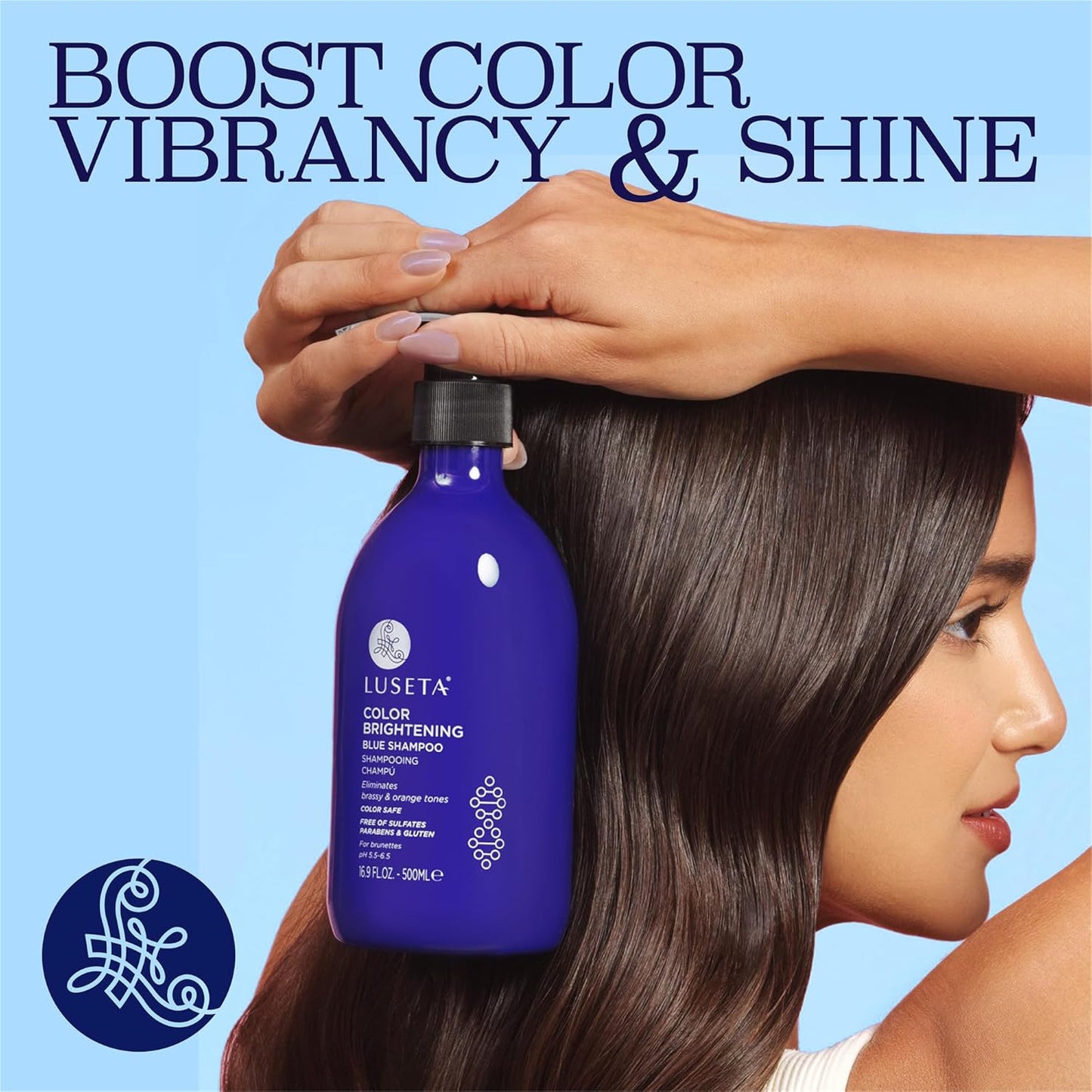 - Color Brightening for Brassy and Brunette Treated Hair, Revive Cool Tones, 2X