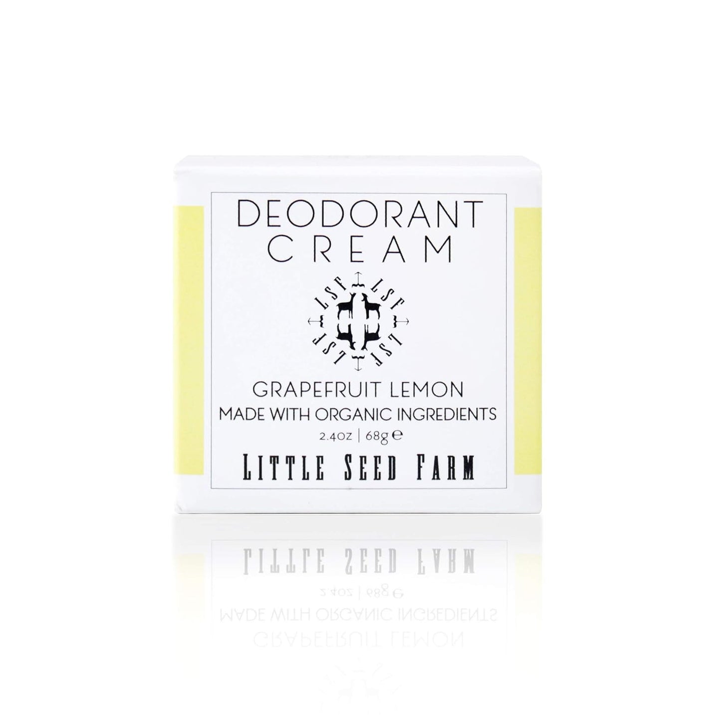 All Natural Deodorant Cream, Aluminum Free Deodorant for Women or Men, 2.4 Ounce