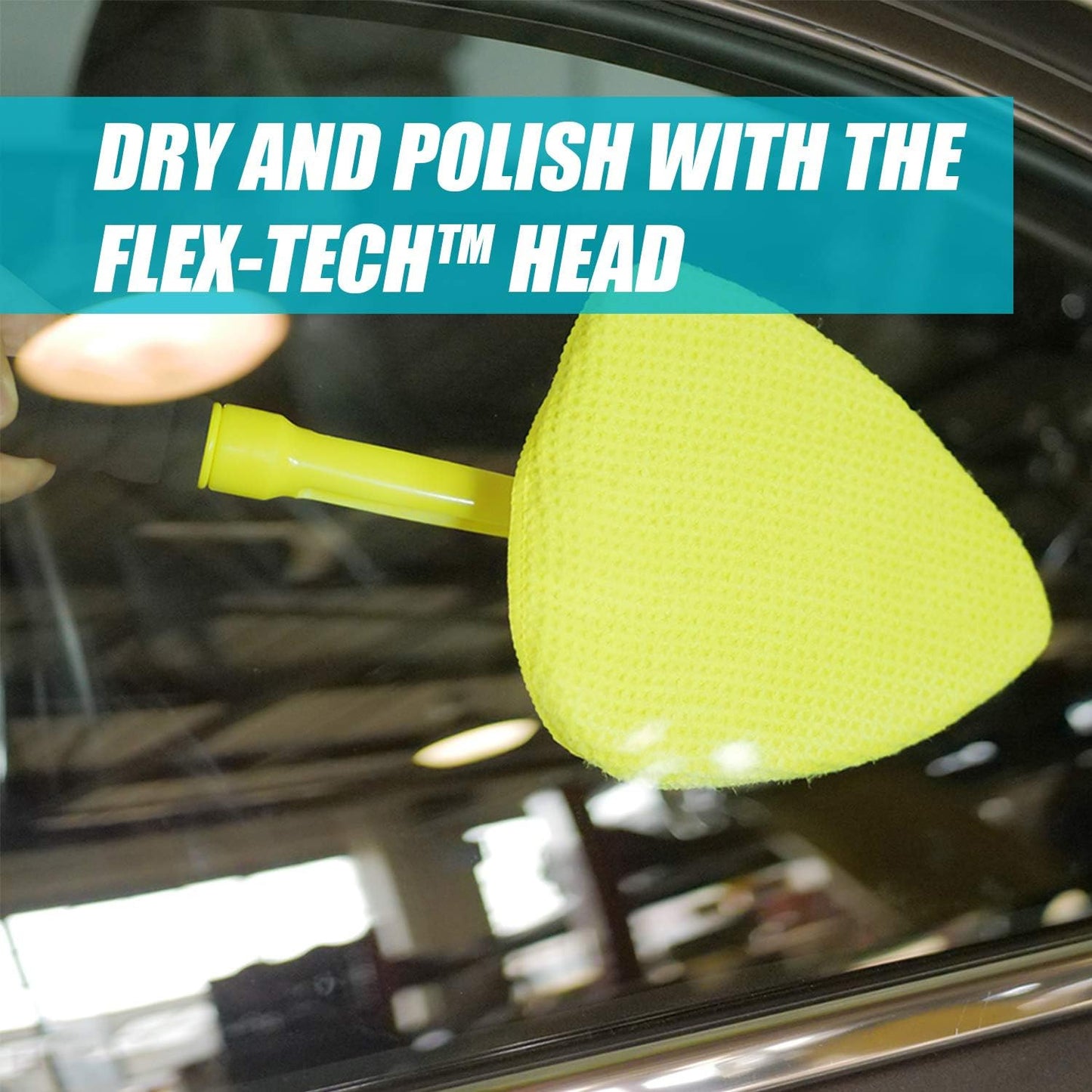 95164 Reach and Clean Tool Wet-Dry Pro Window and Windshield Wand Glass Cleaning