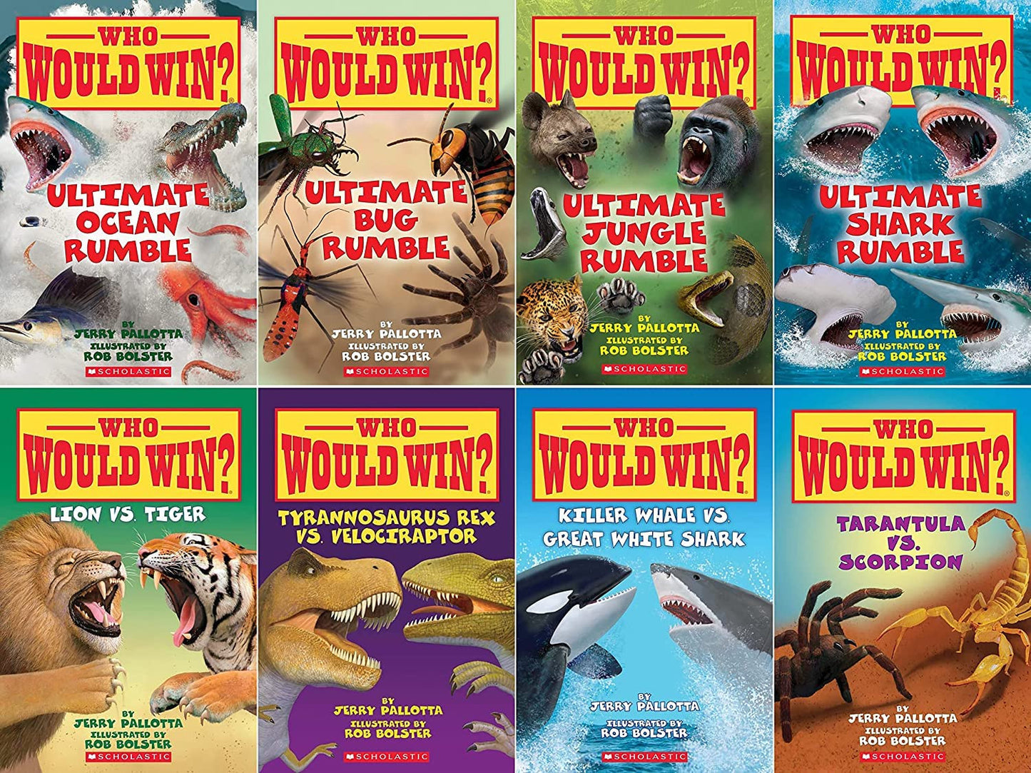 Who Would Win Complete Series: 26 Books Set