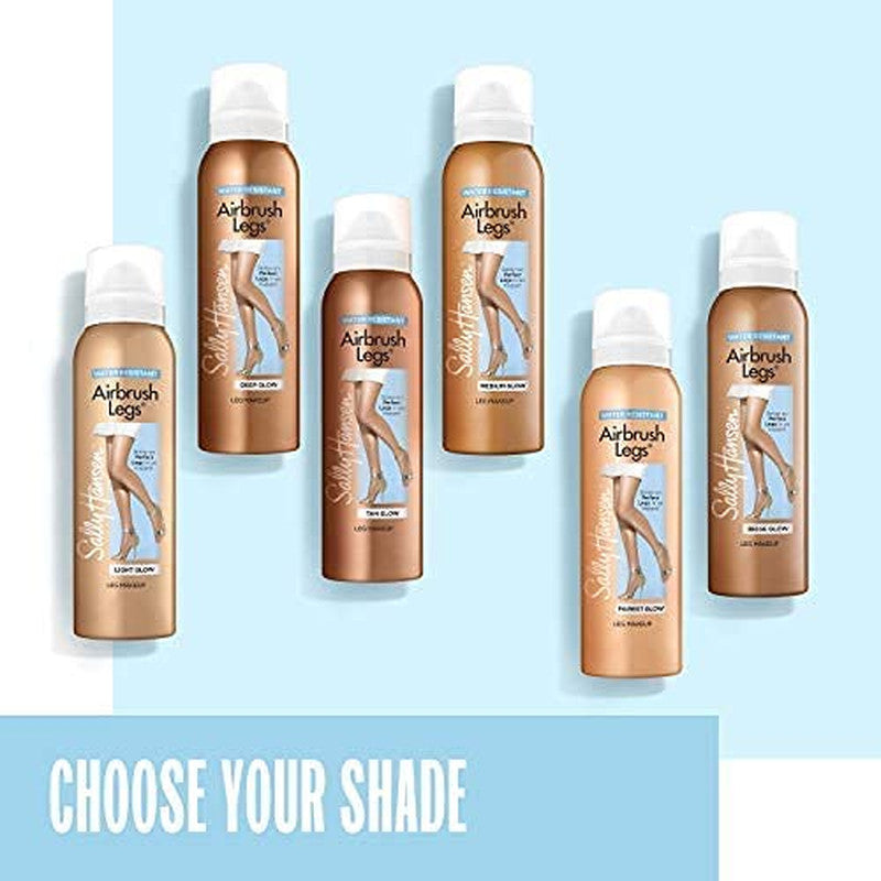 Airbrush Legs, Leg Spray-On Makeup, Medium Glow 4.4 Oz