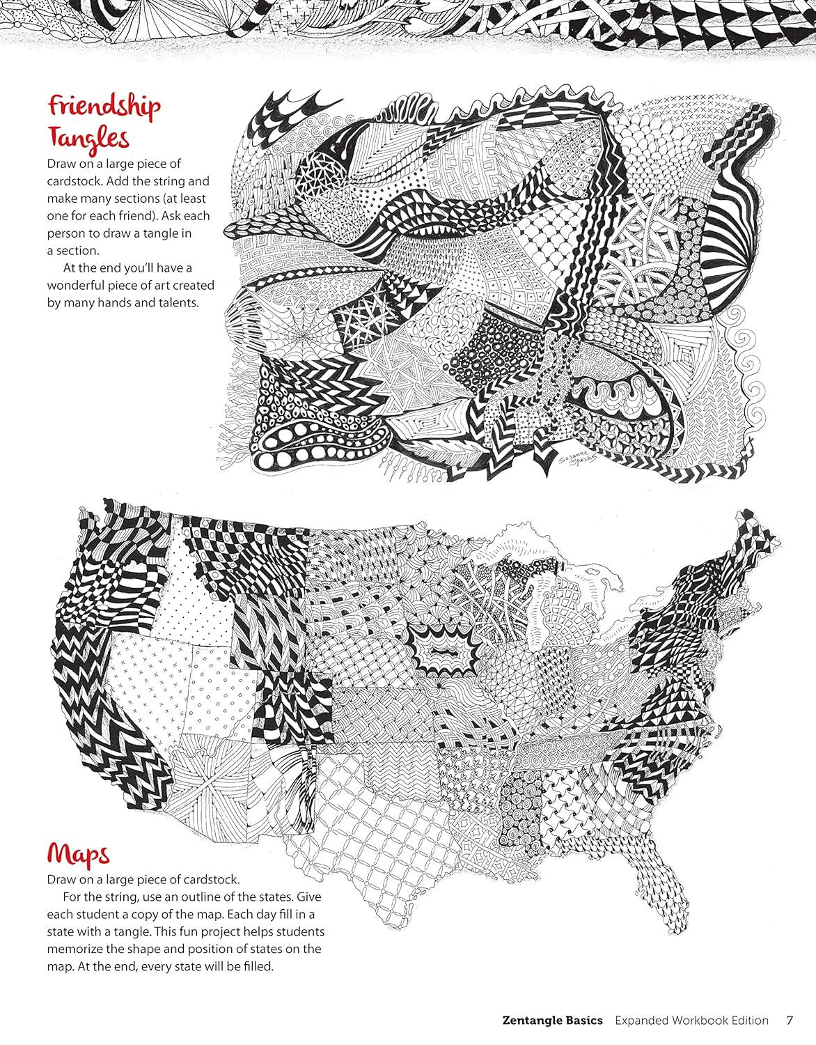 Zentangle Basics, Expanded Workbook Edition: a Creative Art Form Where All You N