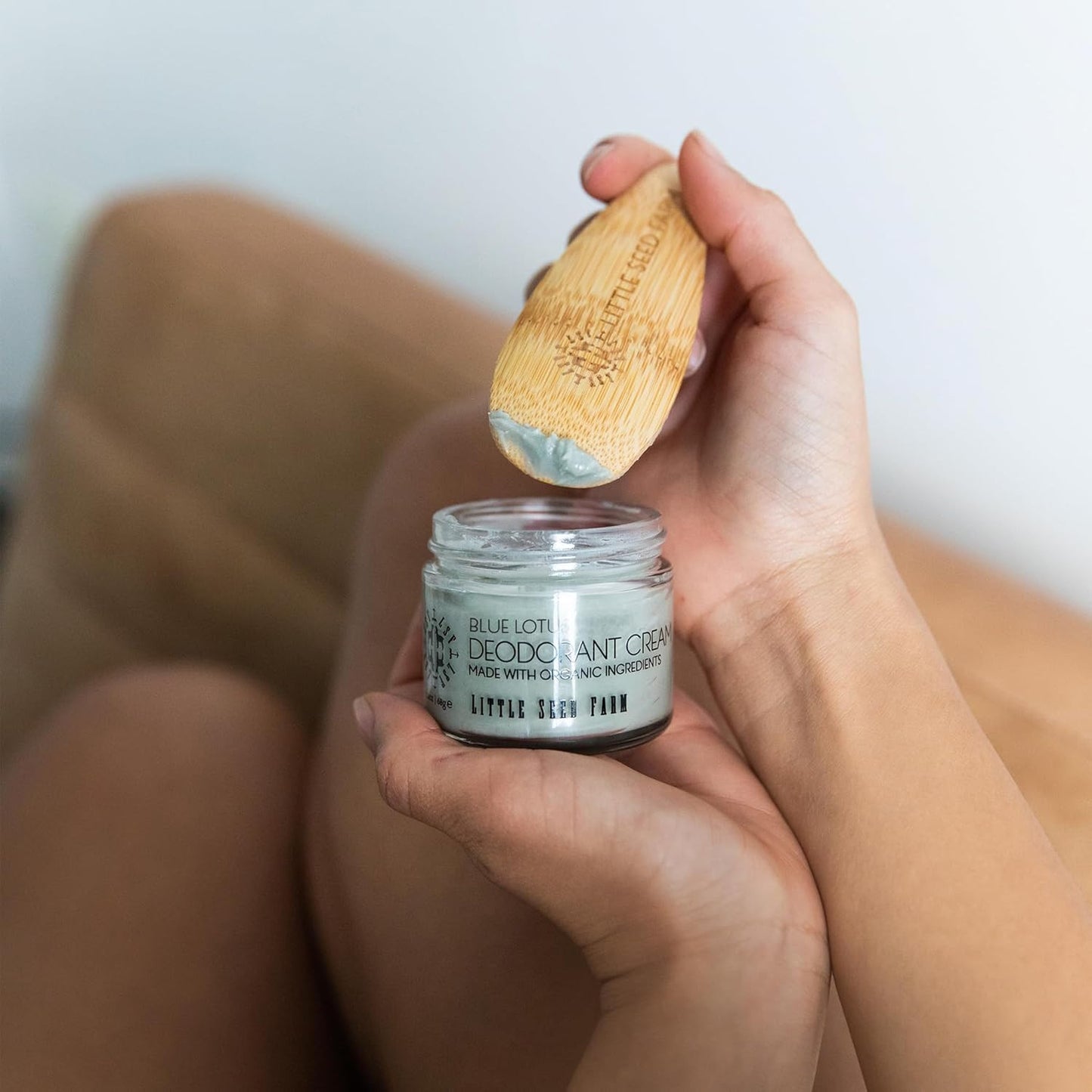 All Natural Deodorant Cream, Aluminum Free Deodorant for Women or Men - Blue Lot