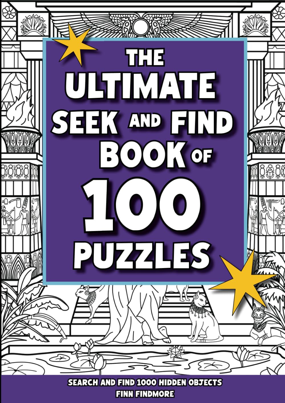 The Ultimate Seek & Find Book of 100 Puzzles: Search and Find 1000 Hidden Object