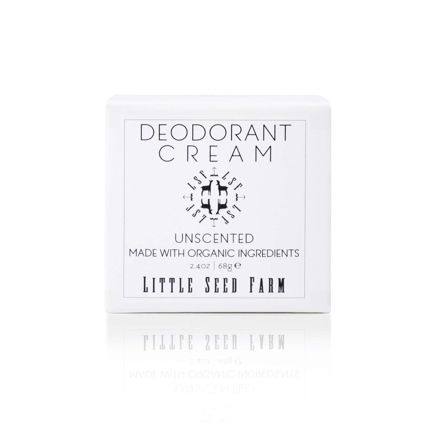 All Natural Deodorant Cream, Aluminum Free Deodorant for Women or Men, 2.4 Ounce