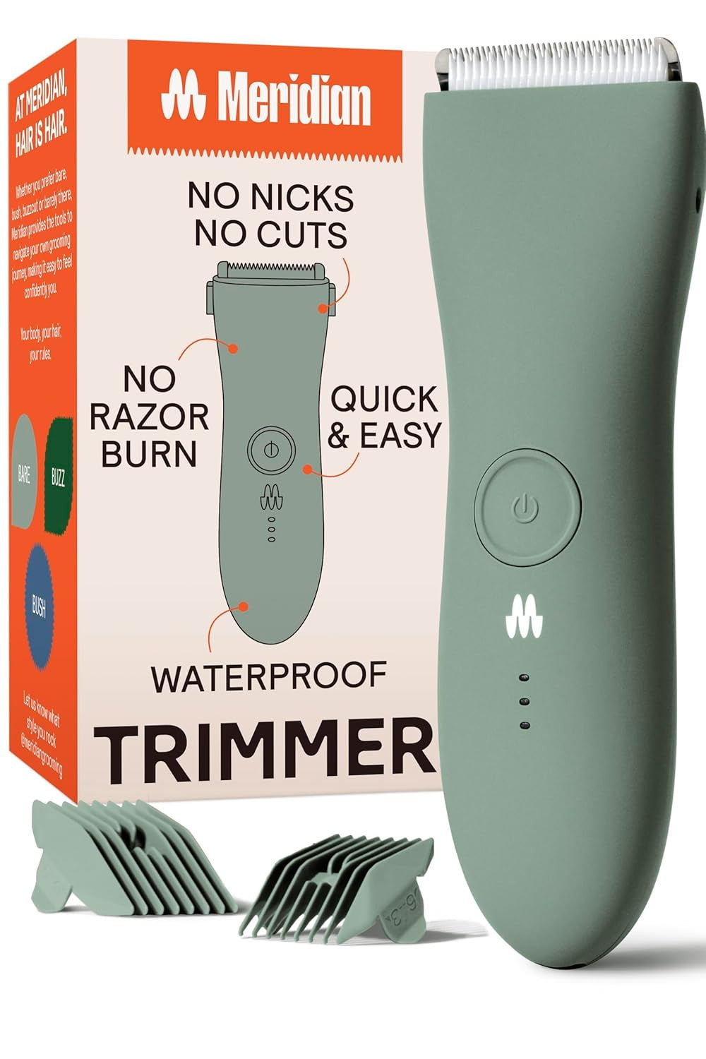 the Trimmer Original - Body Hair Trimmer for Men, Electric Shaver for Pubic Hair