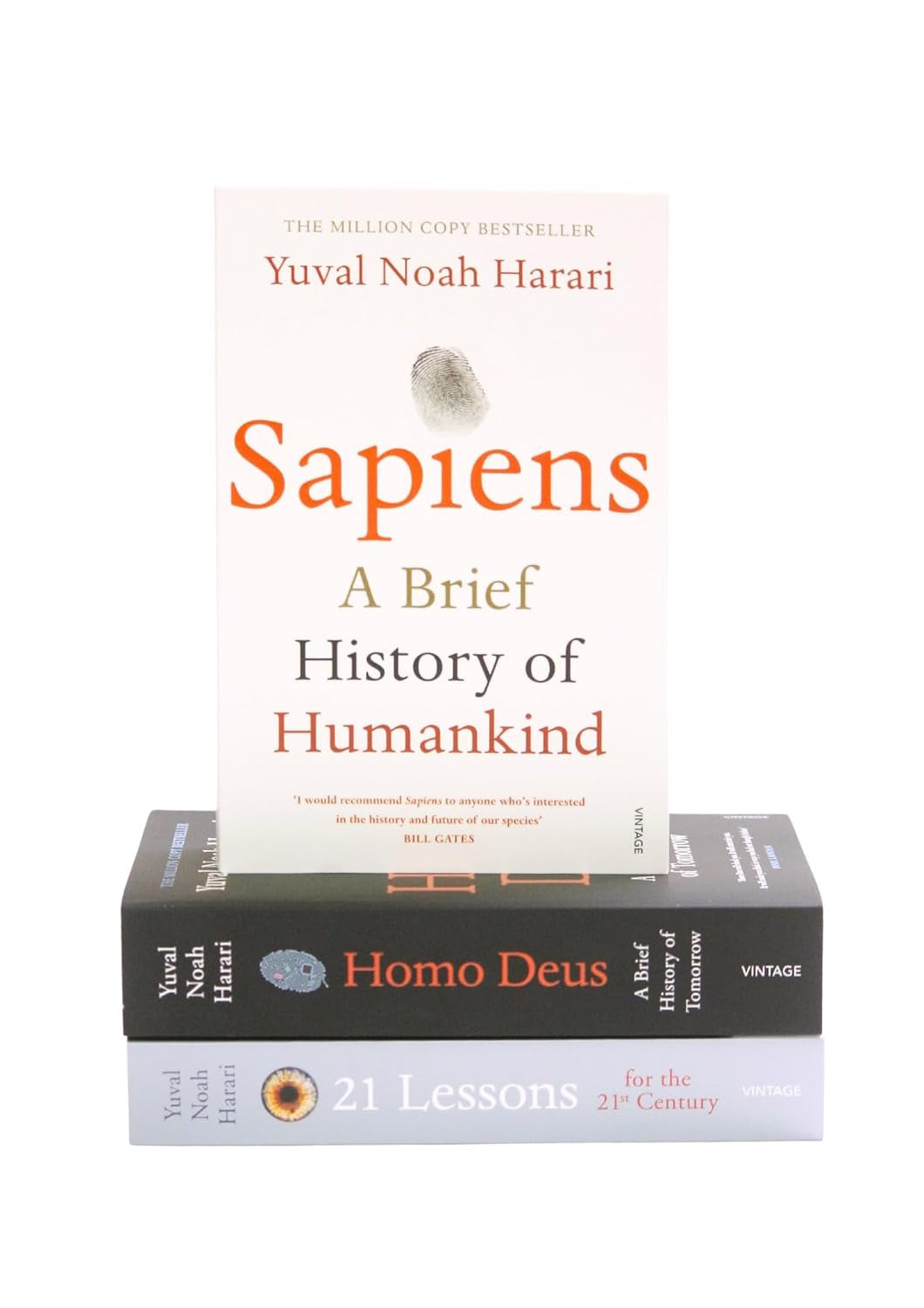 Yuval Noah Harari Box Set (Sapiens, Homo Deus, 21 Lessons for 21St Century) (Lea