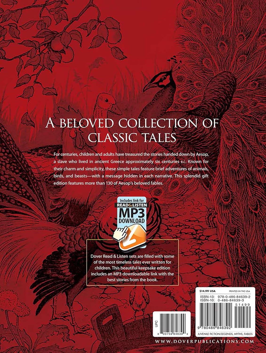 Aesop'S Fables for Children: with MP3 Downloads (Dover Read and Listen)