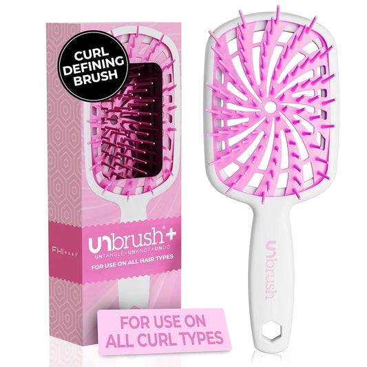 Unbrush plus — Curly Hair Brush for Gentle & Effective Detangling on Wet or Dry