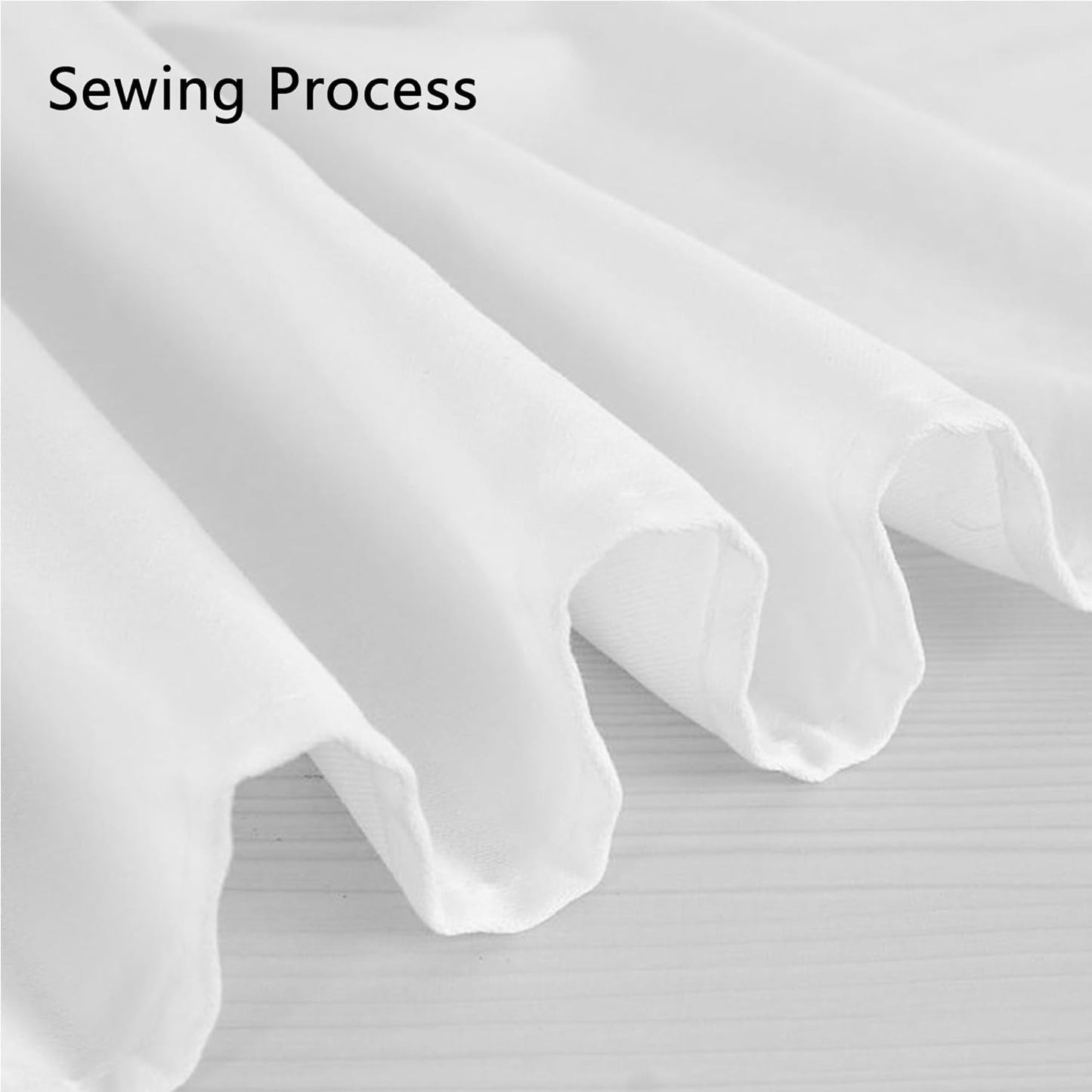 10 Pack White round Tablecloths, 120 Inch Stain Resistant and Wrinkle round Tabl
