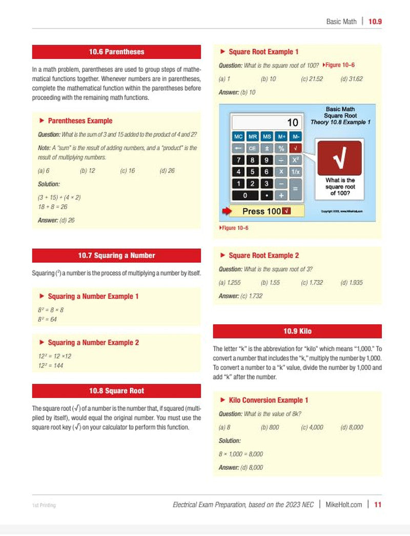 2023 Electrical Exam Preparation Textbook