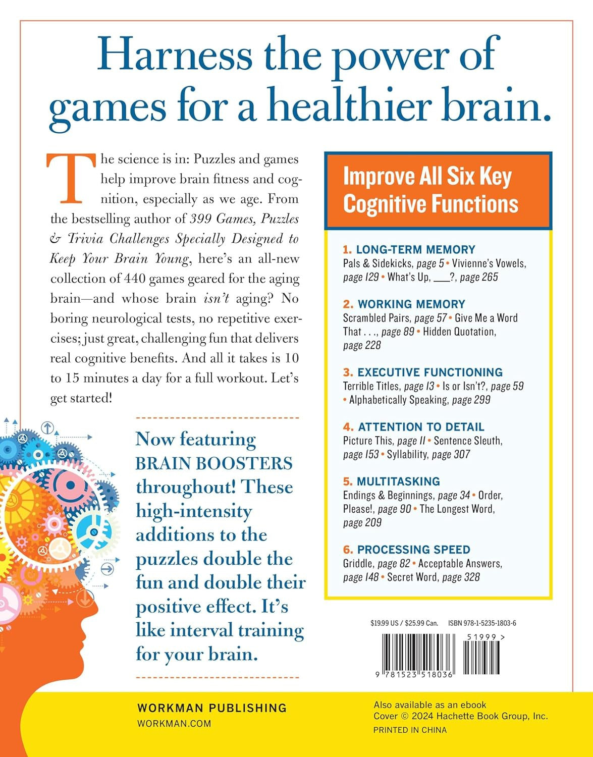 440 Games, Puzzles & Brain Boosters Specially Designed to Keep Your Mind Sharp
