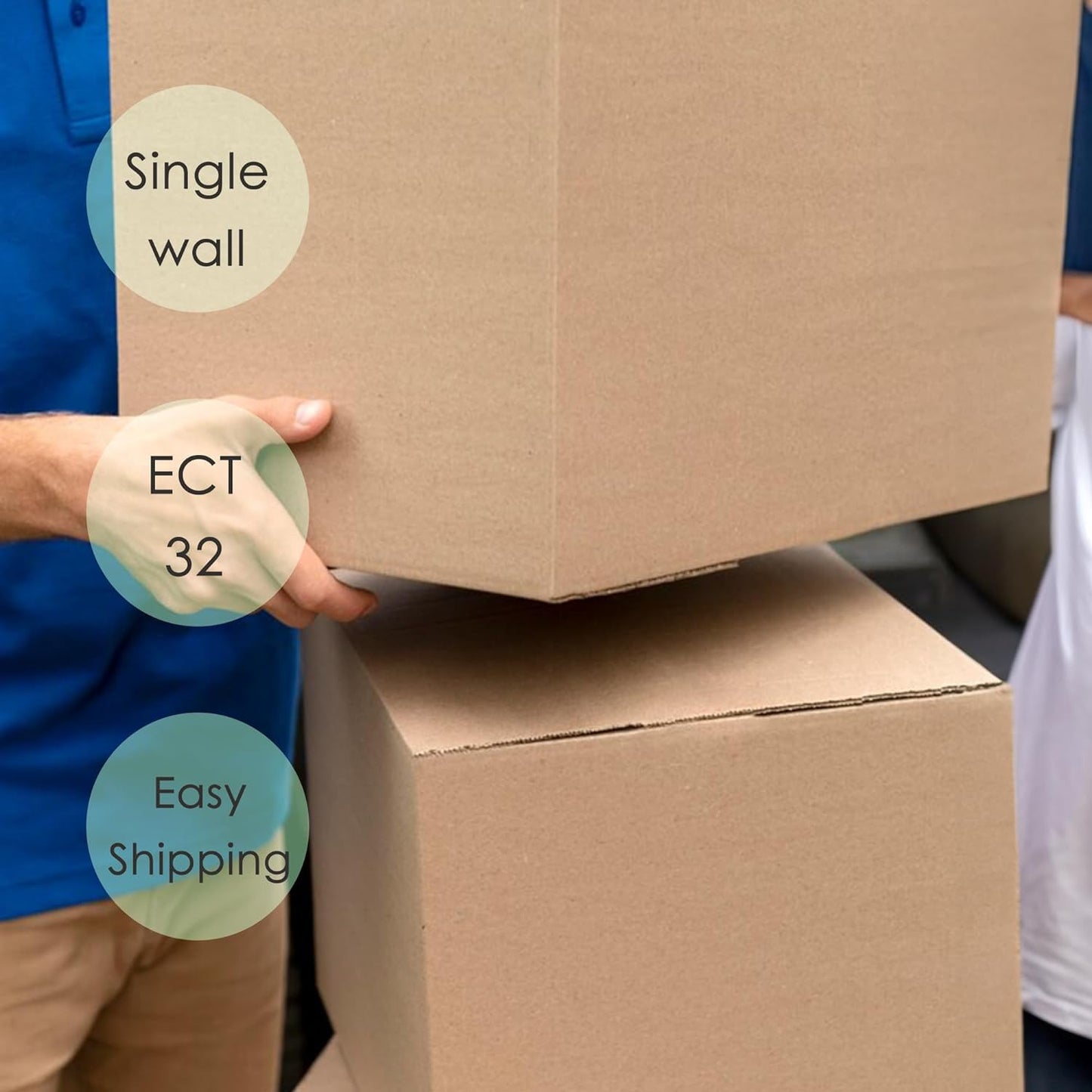 7X7X4'' Shipping Boxes Brown/Kraft Corrugated Cardboard Shipping Boxes 25-Pack |