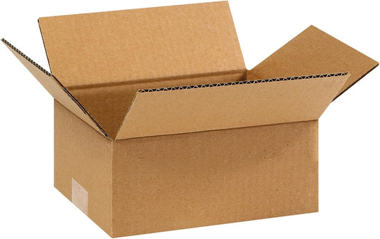 9X7X4 Corrugated Boxes, Small, 9L X 7W X 4H, Pack of 25 | Shipping, Packaging, M
