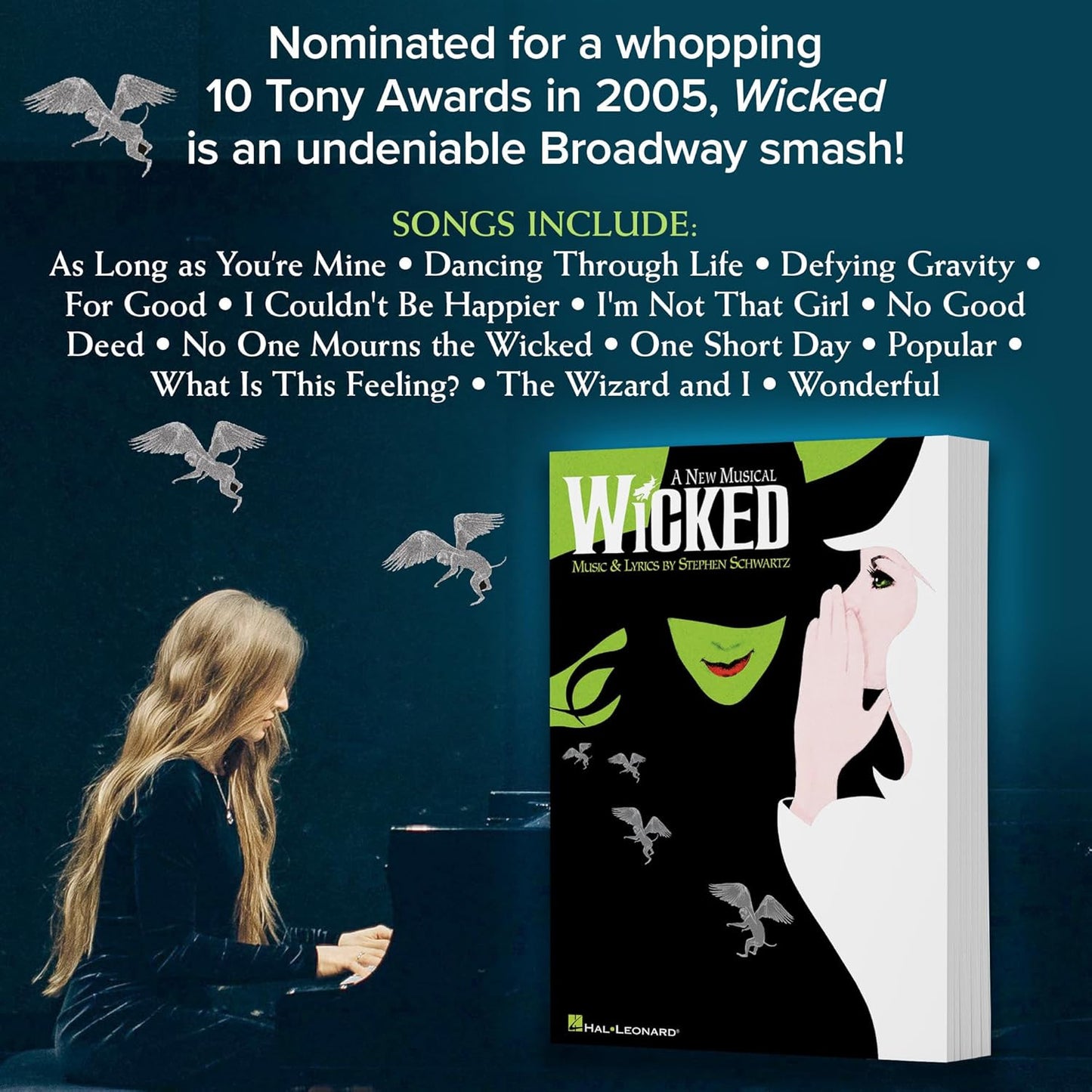 Wicked. a New Musical - Piano/Vocal Selections | Broadway Musical Songbook by St