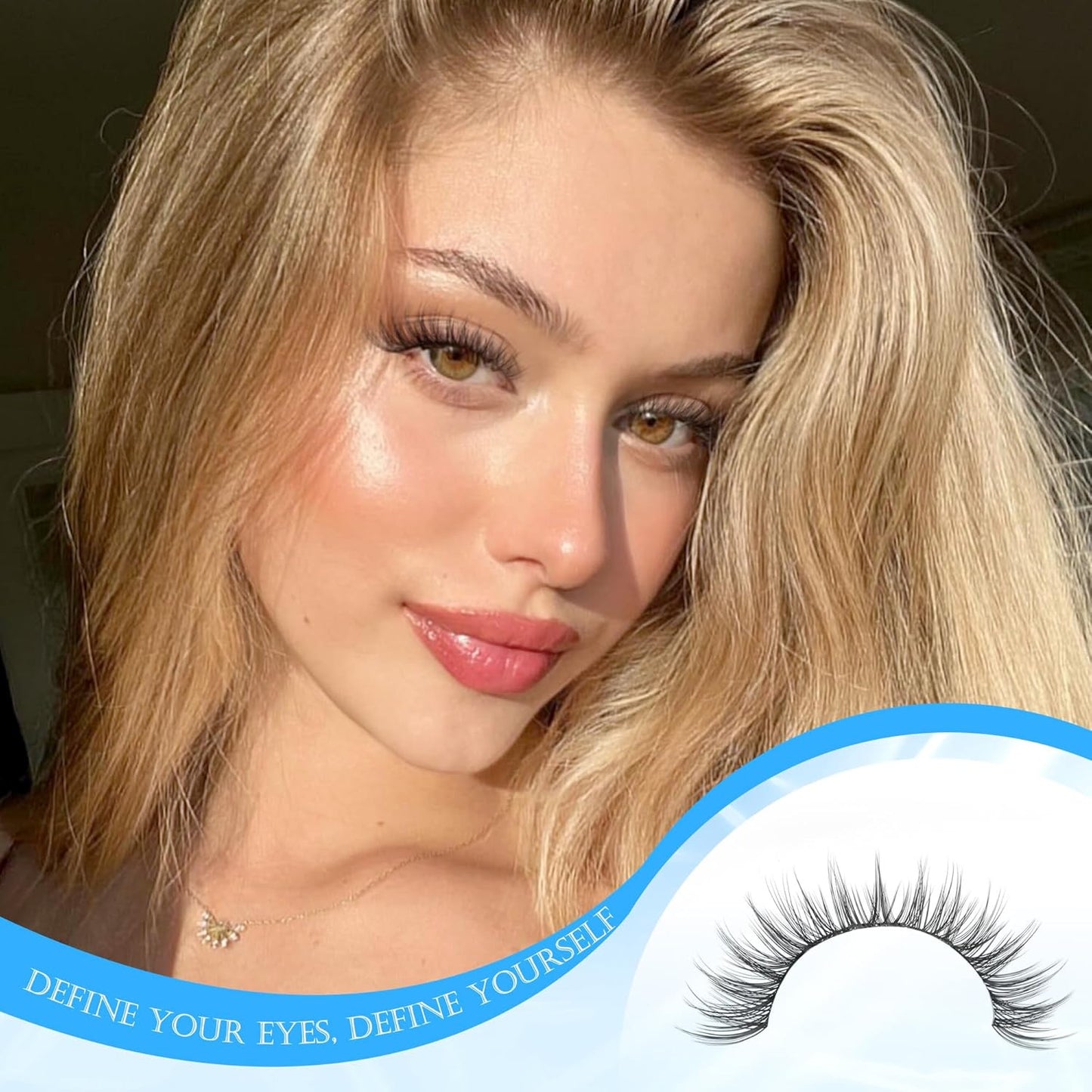 14Mm Natural Cluster Lashes Wispy Eyelash Clusters DIY Individual Lashes C Curva