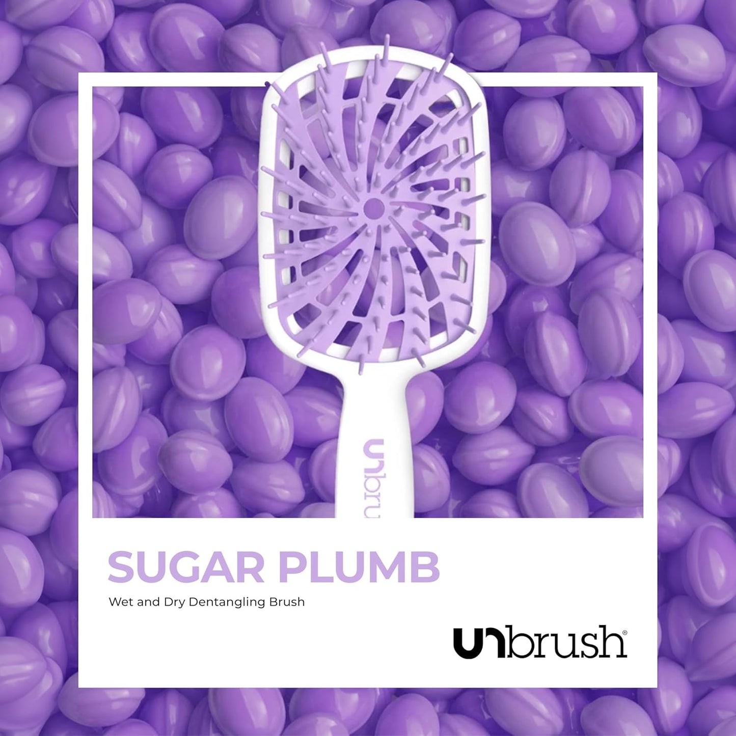Unbrush plus — Curly Hair Brush for Gentle & Effective Detangling on Wet or Dry