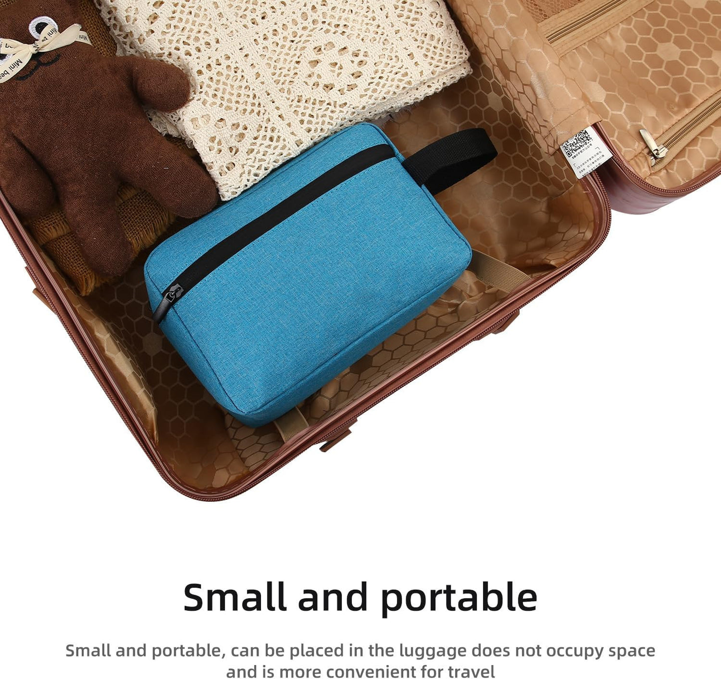 Travel Toiletry Bag Toiletry Bag for Women Men Hanging Cosmetic Bag Travel Acces