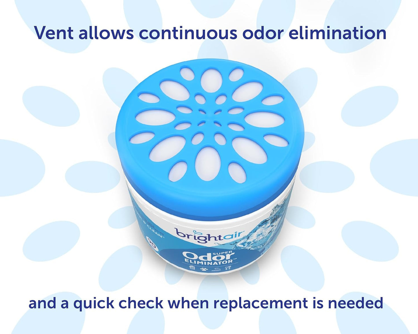 14 Oz. Super Odor Eliminator, for Medium-Size Spaces, Cool & Clean Scent, Case o