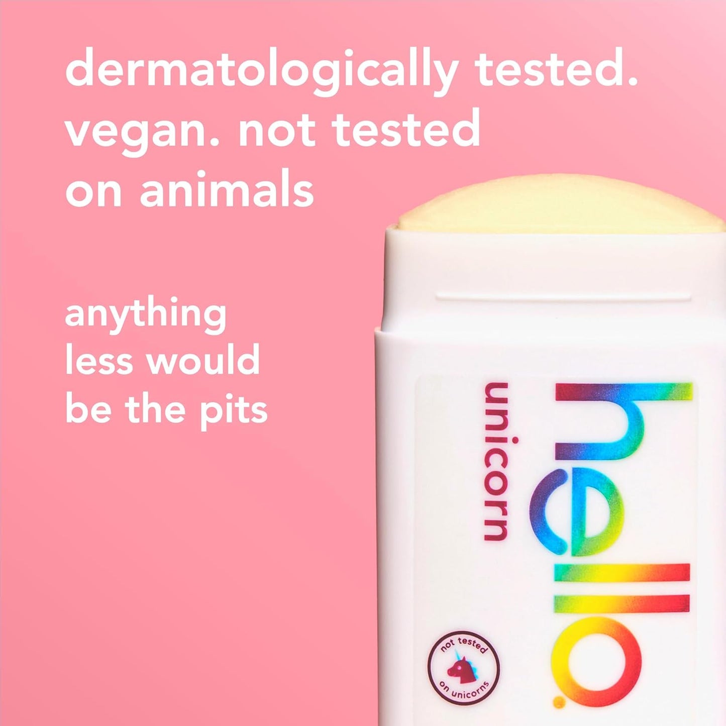 Unicorn Aluminum Free Deodorant for Women, Girls, Safe for Kids, Dermatologicall