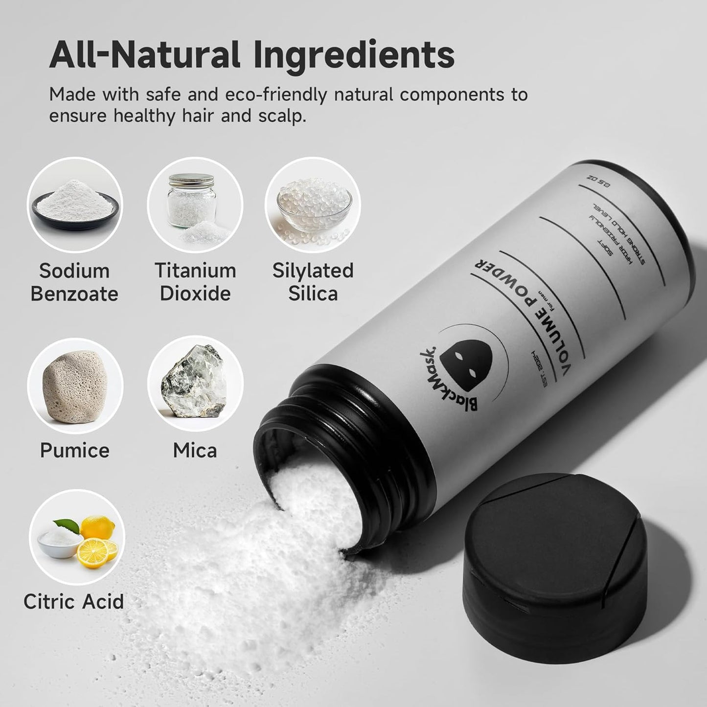 2 Pack Texture Powder for Men, Hair Powder for Men