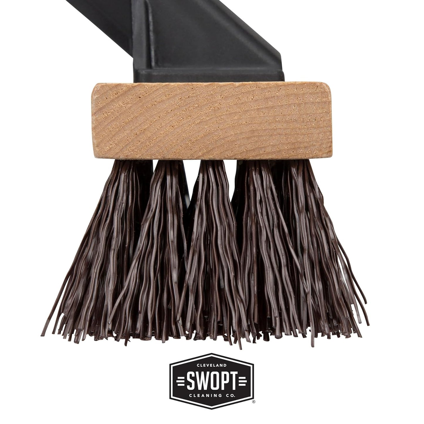 10' Premium Rough Surface Scrub Brush Head - Deck Brush for Rough and Textured S