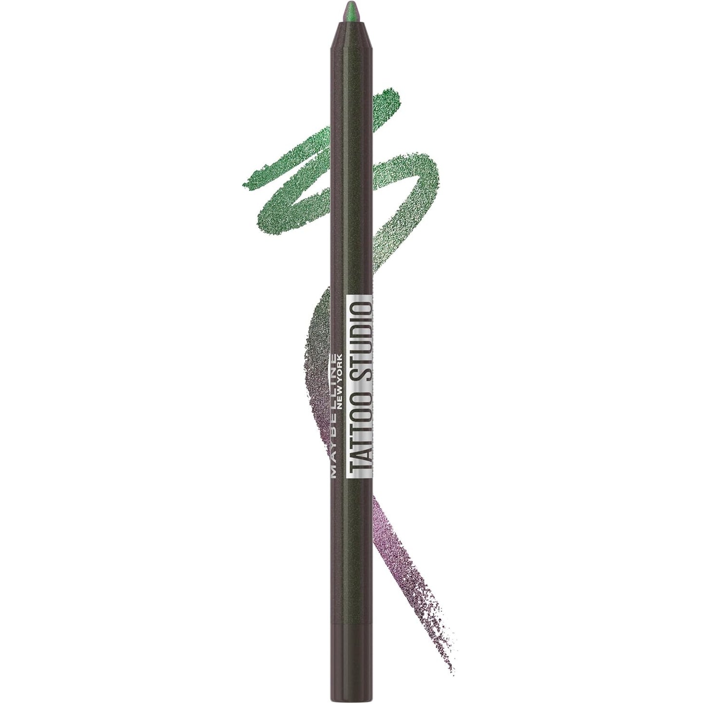Tattoo Studio Long-Lasting Sharpenable Eyeliner Pencil, Glide on Smooth Gel Pigm