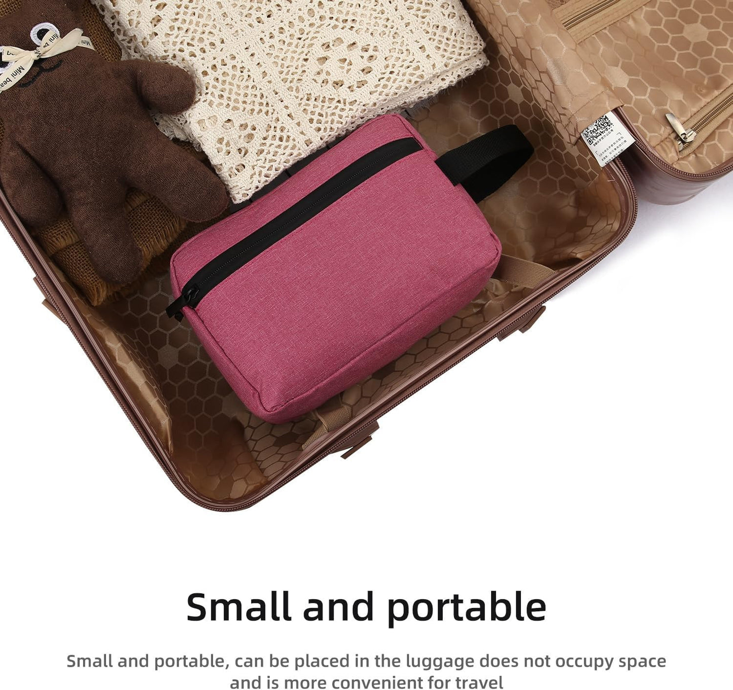 Travel Toiletry Bag Toiletry Bag for Women Men Hanging Cosmetic Bag Travel Acces