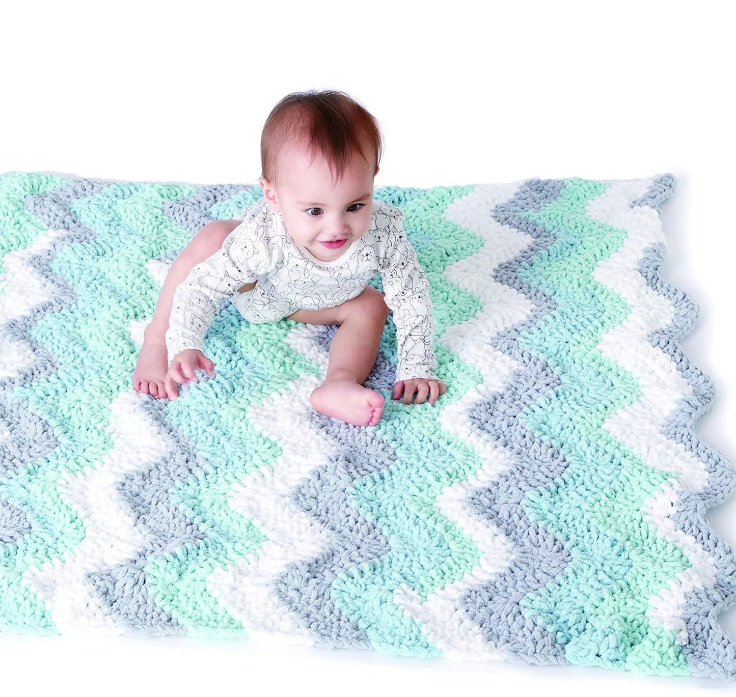25 Simple & Cozy Crochet Blankets: Easy Patterns for Afghans, Throws, and Baby B