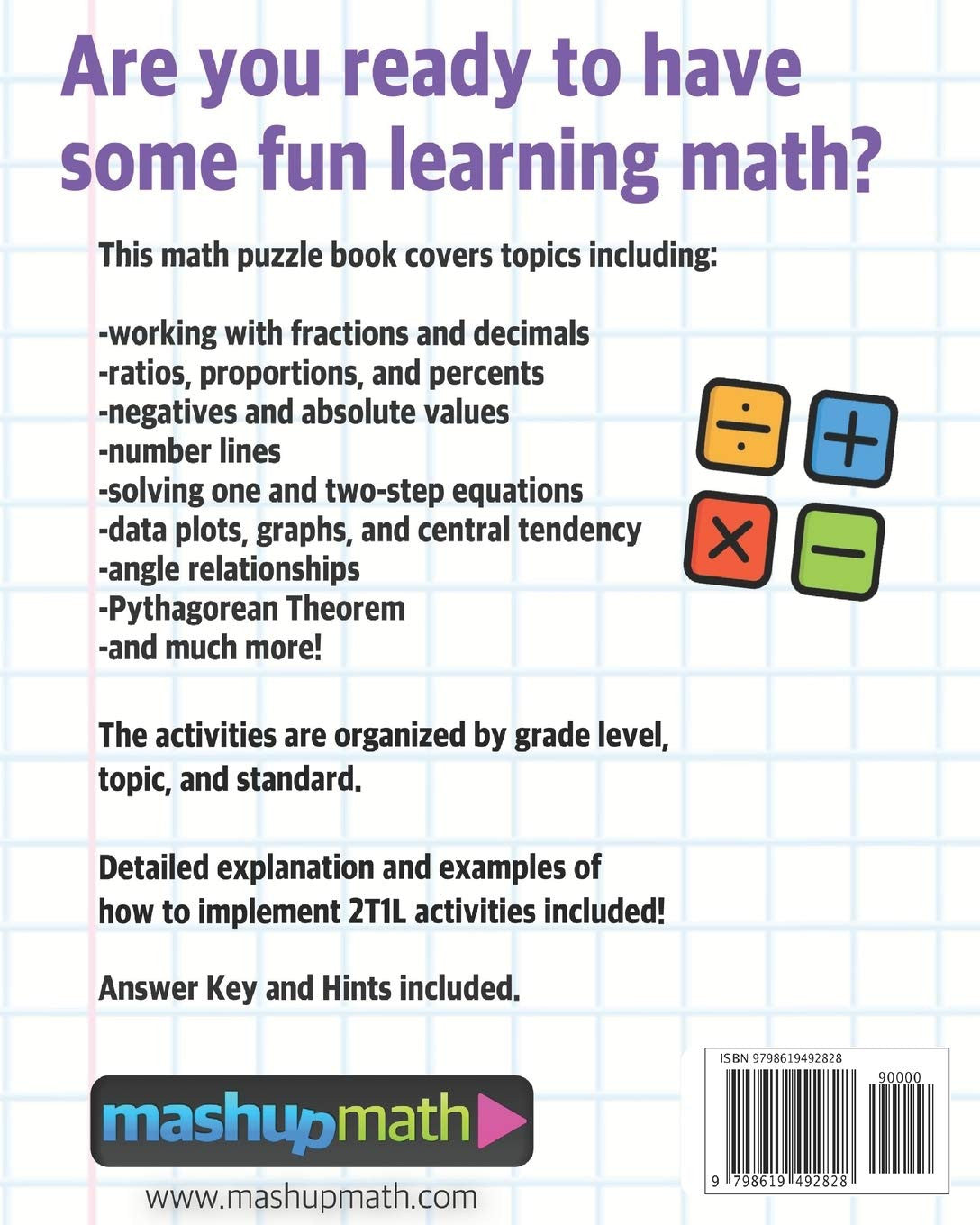 101 Two Truths and One Lie! Math Activities for Grades 6, 7, and 8: 101 Daily Ma