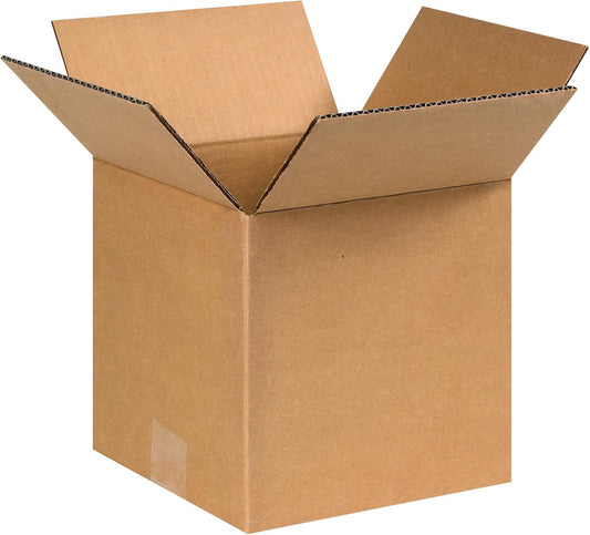 8X8X8 Corrugated Boxes, Small, 8L X 8W X 8H, Pack of 25 | Shipping, Packaging, M