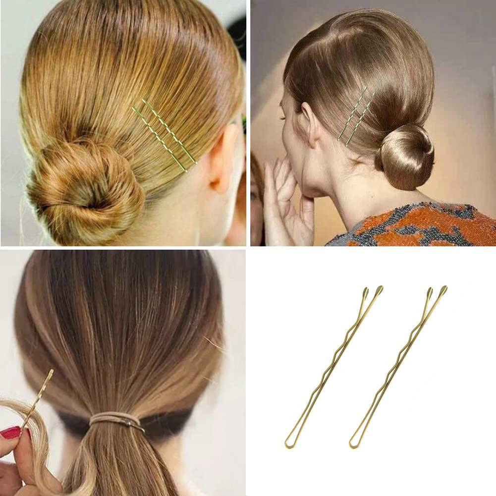 330 PCS 2.2Inch Blonde Bobby Pins for Women Girls, Super Grip Gold Hair Clips wi