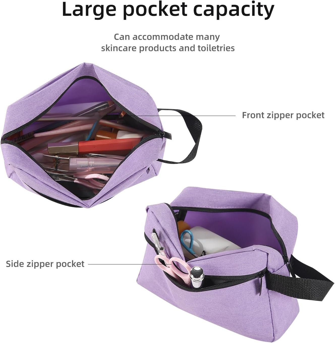 Travel Toiletry Bag Toiletry Bag for Women Men Hanging Cosmetic Bag Travel Acces