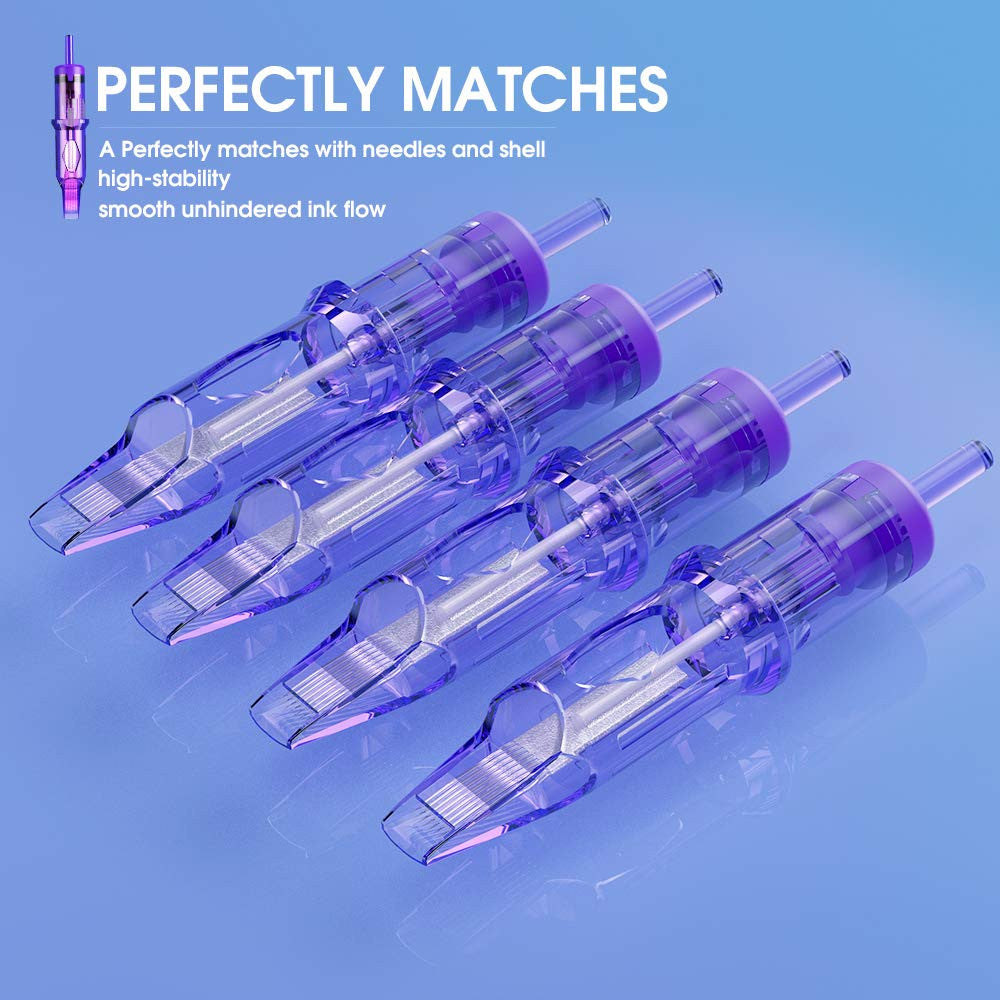 Mast Pro Tattoo Cartridges 20Pcs Disposable Needles Magnum Bugpin 1007M