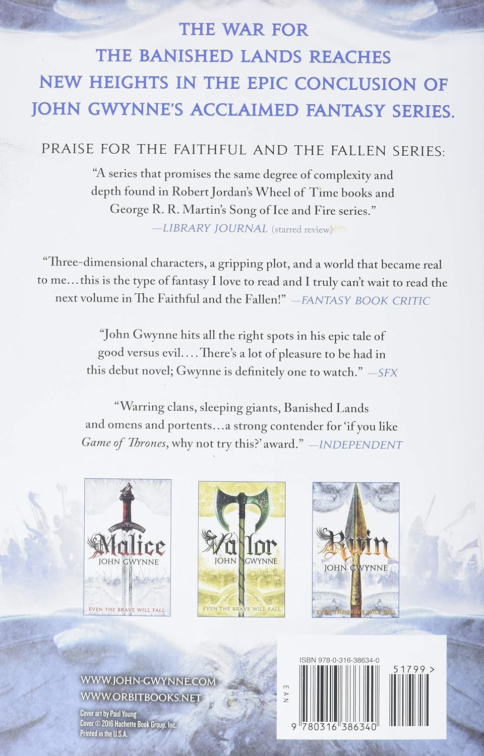 Wrath (The Faithful and the Fallen, 4)