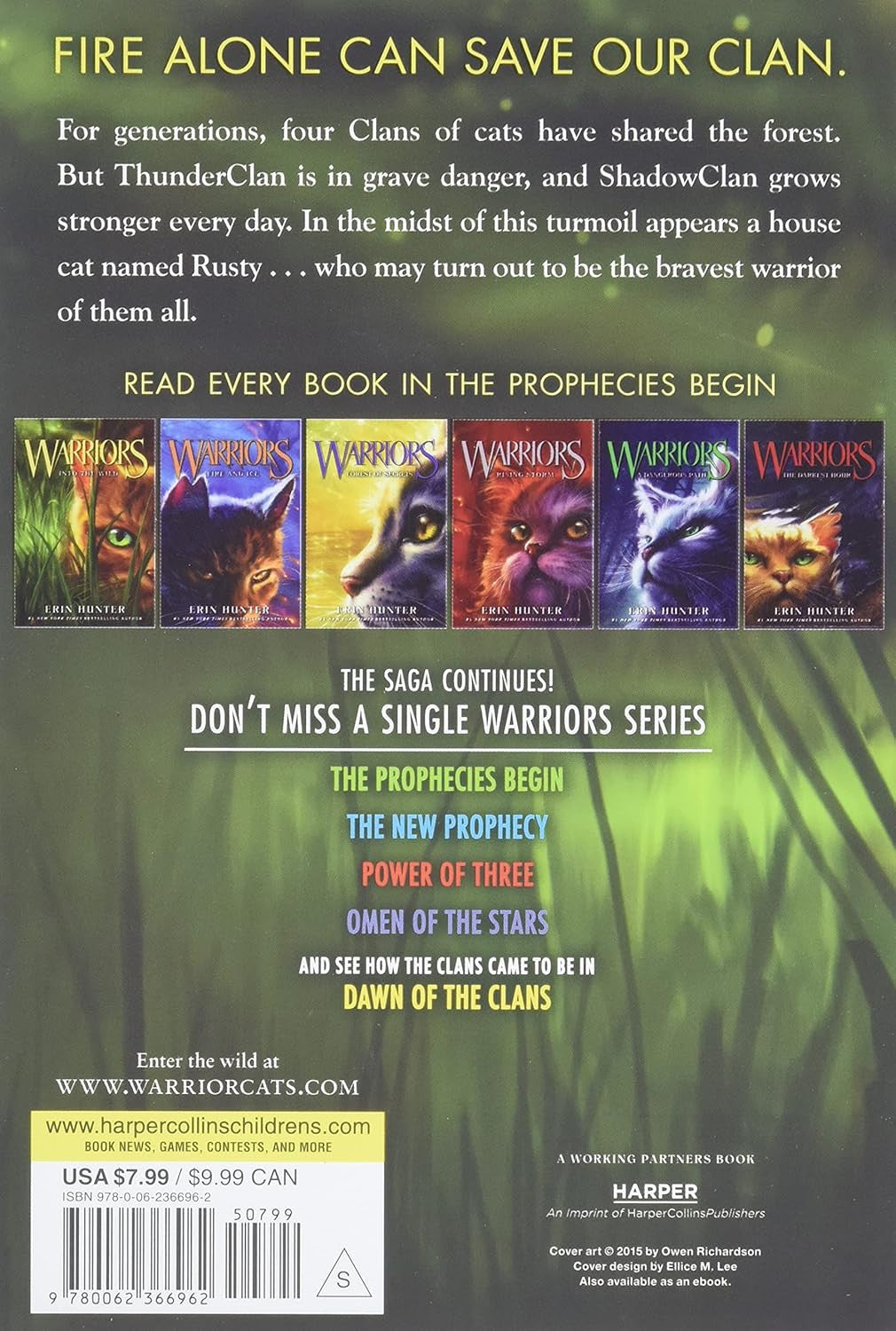 Warriors #1: into the Wild (Warriors: the Prophecies Begin, 1)