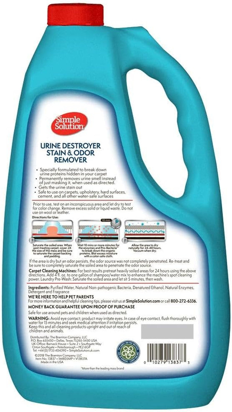 Urine Destroyer for Pets, Strong Odor, Enzyme Pet Odor Eliminator for Home, Floo