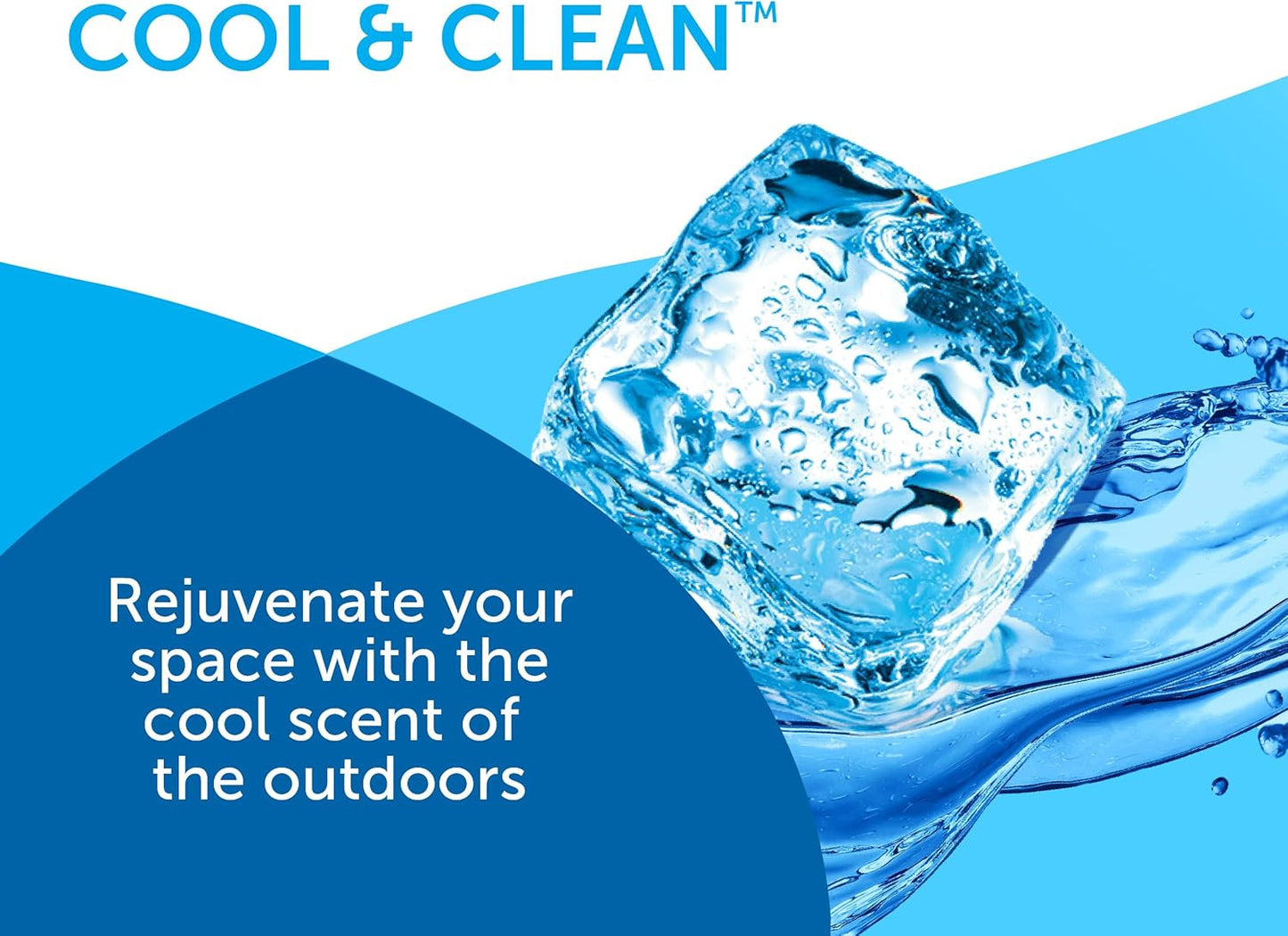 14 Oz. Super Odor Eliminator, for Medium-Size Spaces, Cool & Clean Scent, Case o