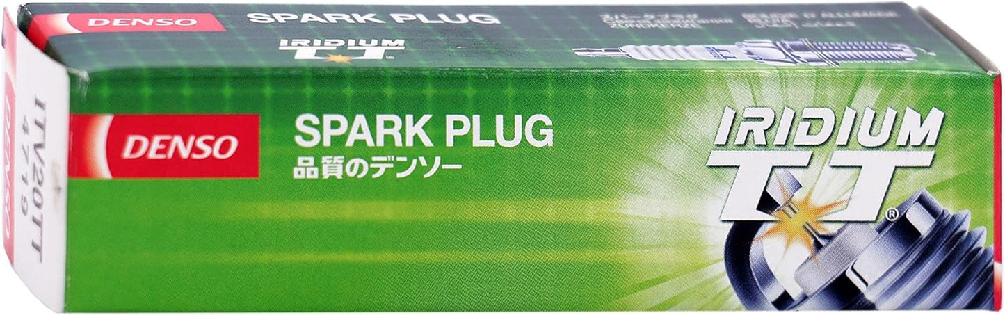 (4719) ITV20TT Iridium TT Spark Plug, (Pack of 1)