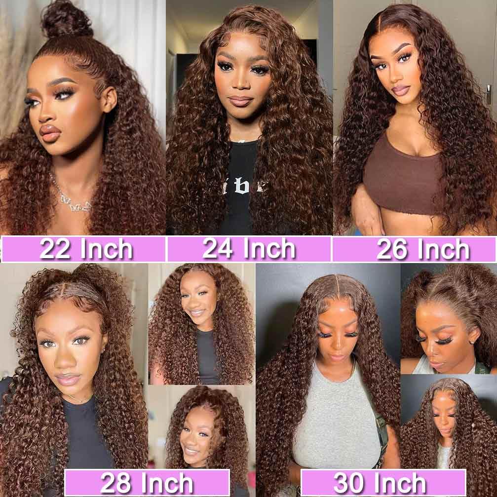 13x4 Lace Front Wigs Human Hair Pre Plucked 180 Density Brazilian Wet and Wavy Human Hair Wigs for Black Women Glueless Curly Lace Frontal Wig Natural Color (22 Inch)