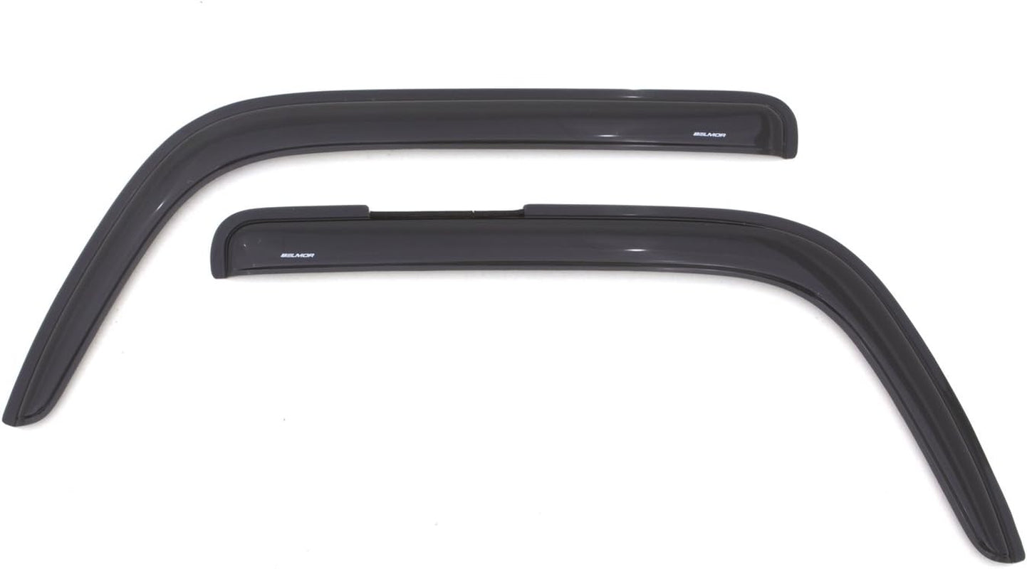 VL-871-1 Heavy Truck In-Channel Ventvisor Set for 2001-2018 Volvo, Smoke