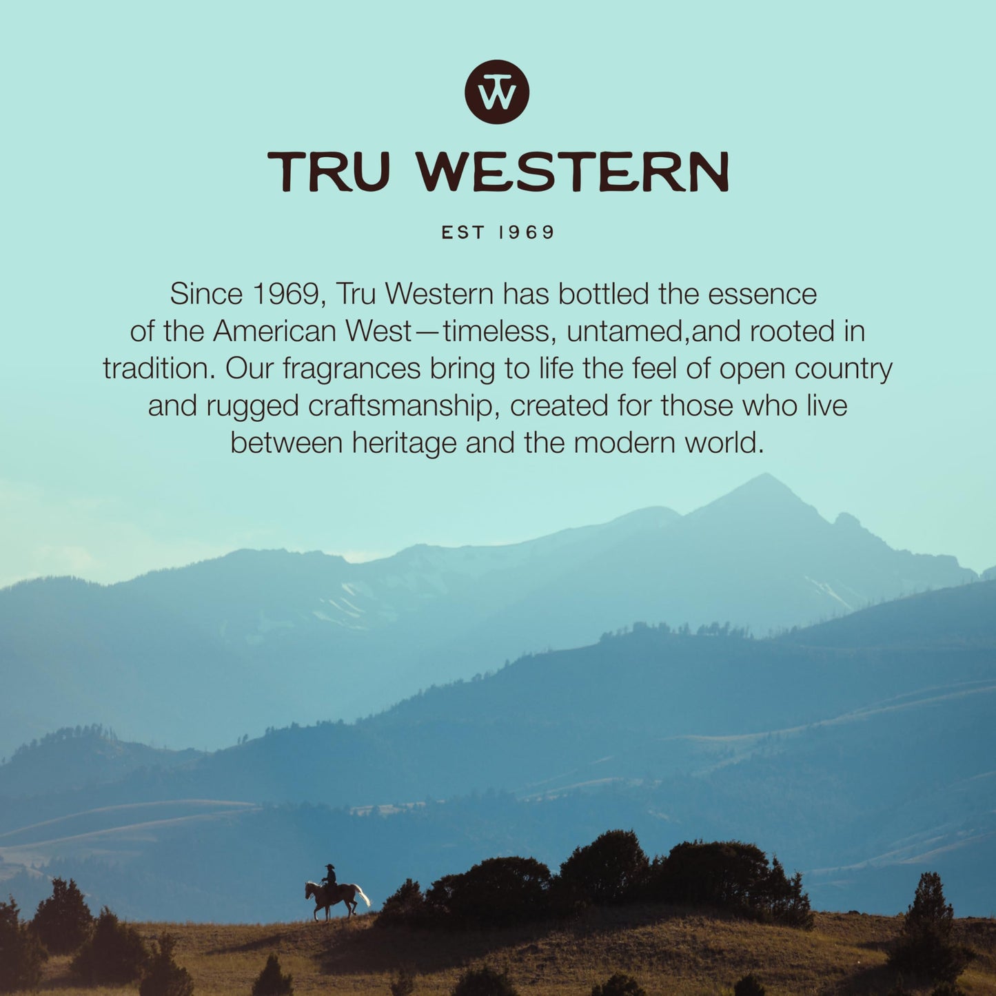 Tru Fragrance Beauty Yellowstone Ride Men's Cologne, 3.4 fl oz (100 ml) - Vibrant, Smokey, Rugged